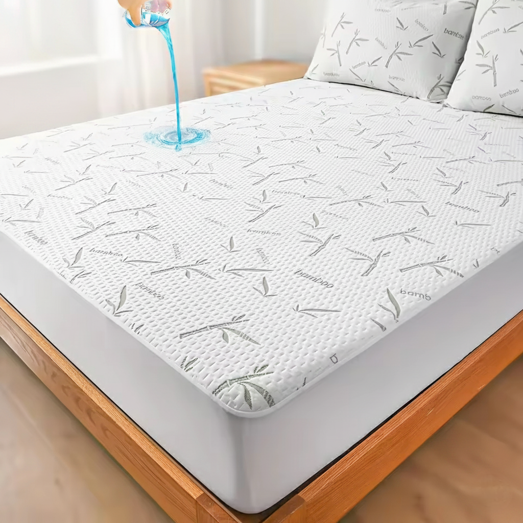 Slumblr® Cooling Bamboo Fiber Fitted Sheet