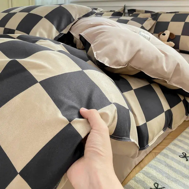 Slumblr® Checkered Bedding Set Slumblr