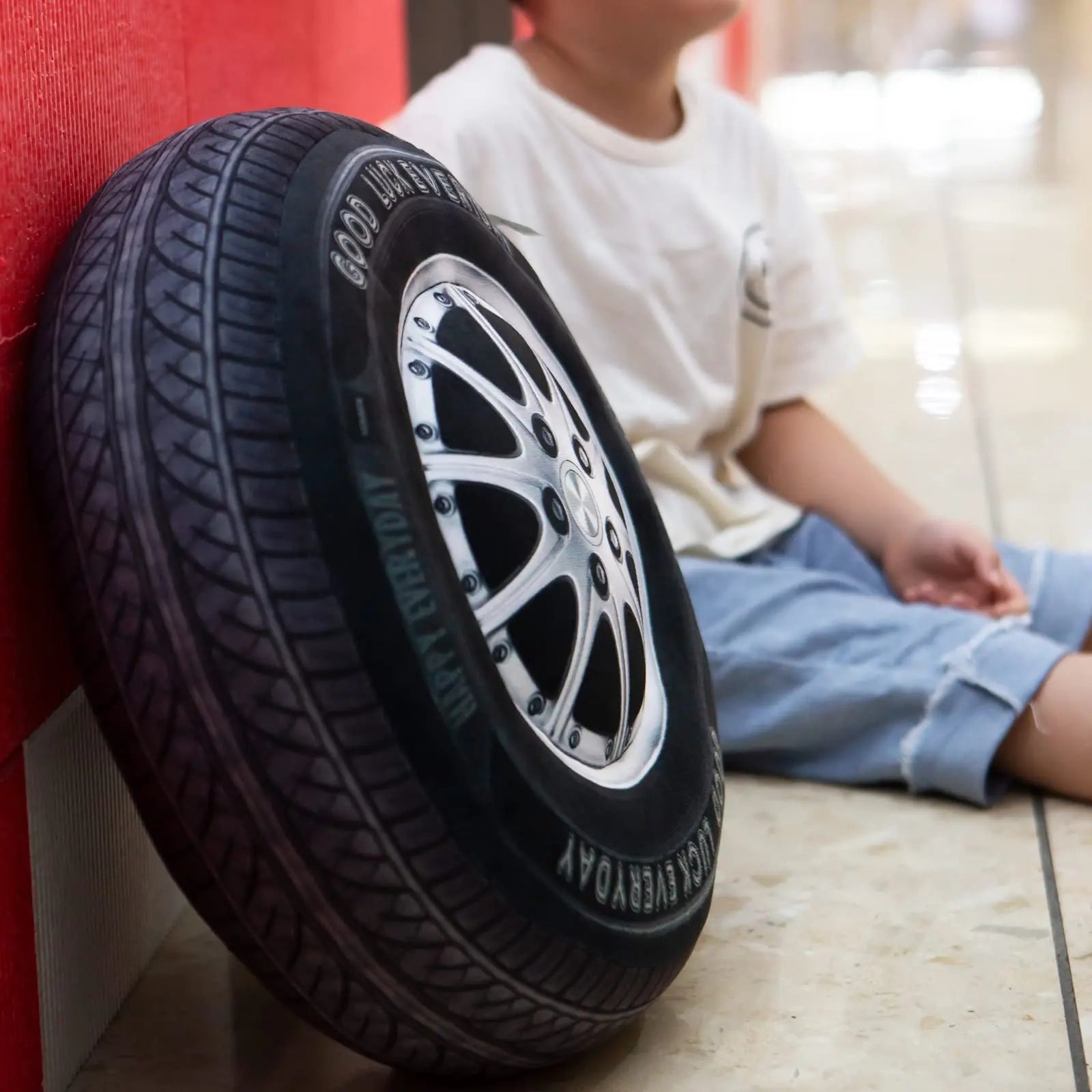 Slumblr® Tire-Shaped Pillow Slumblr