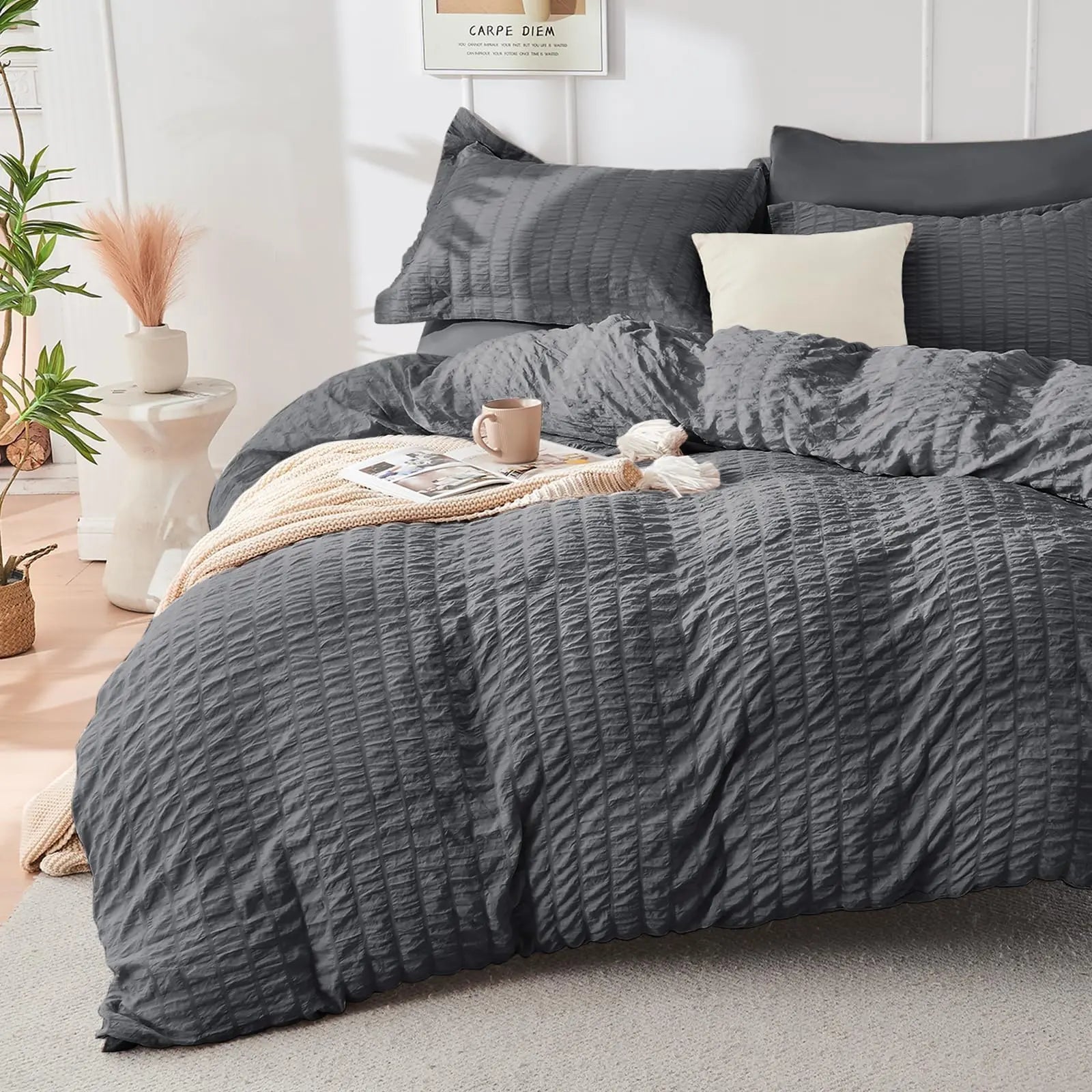 Slumblr® Microfiber Cooling Duvet Cover Set Slumblr