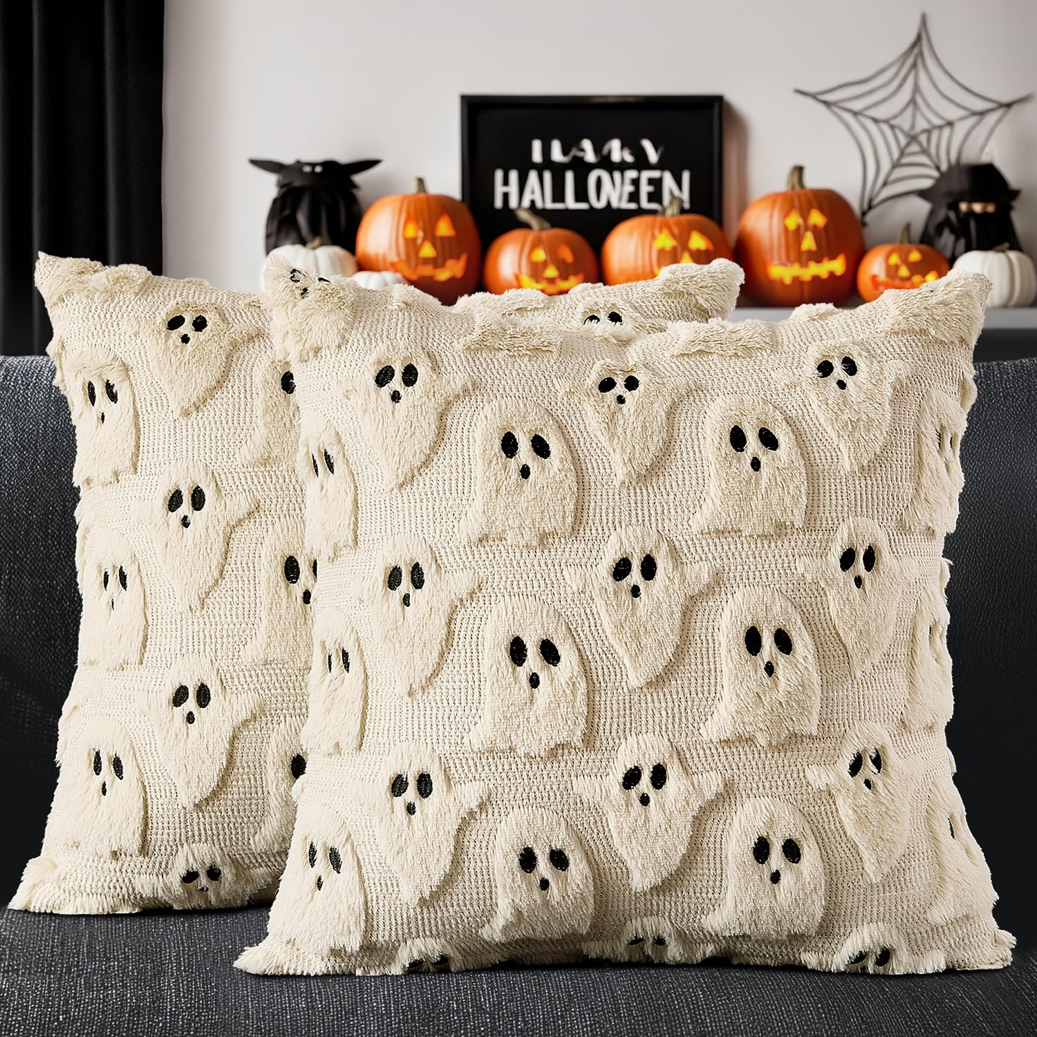 Slumblr® Halloween Ghost Cushion Covers