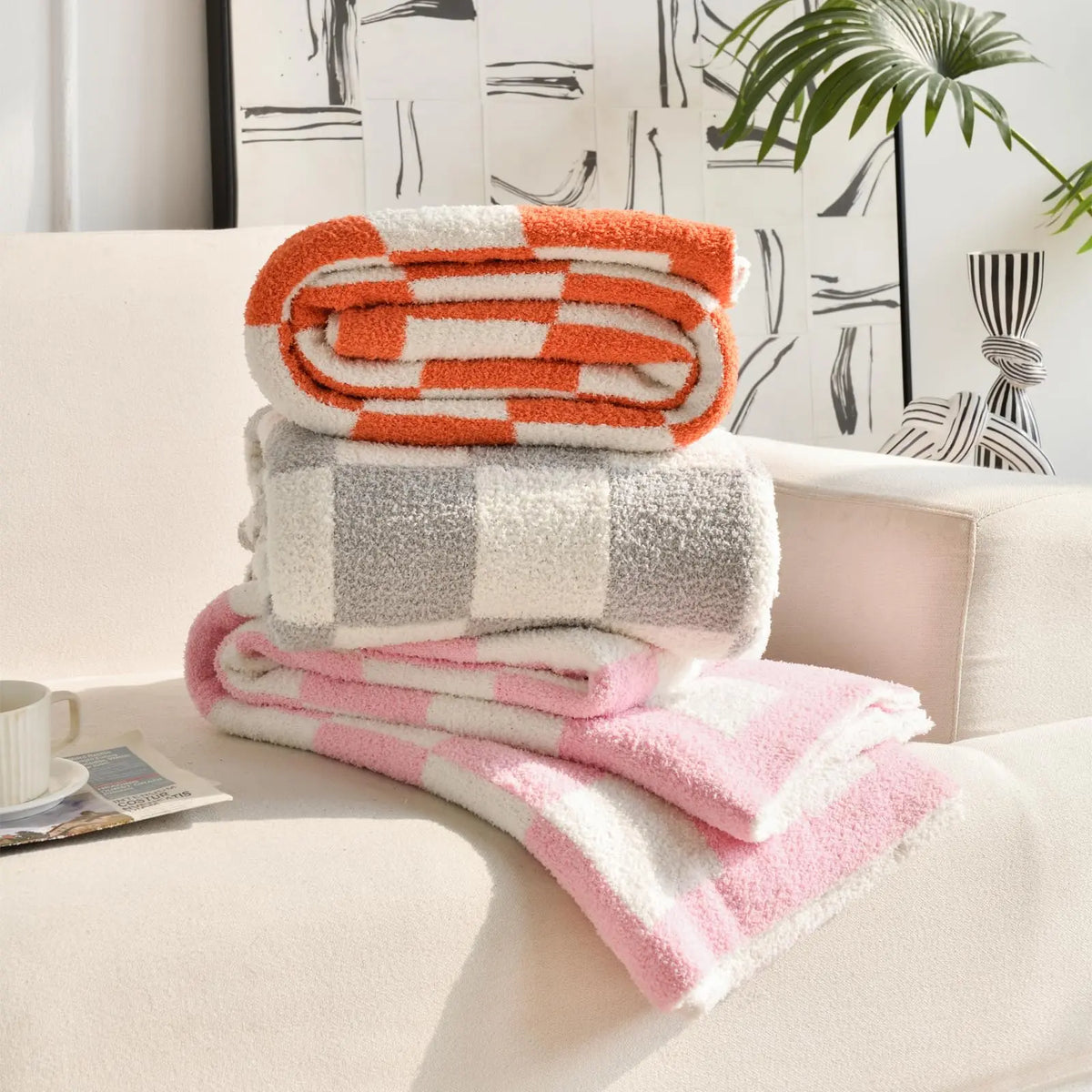 Slumblr® Checkerboard Blanket Slumblr