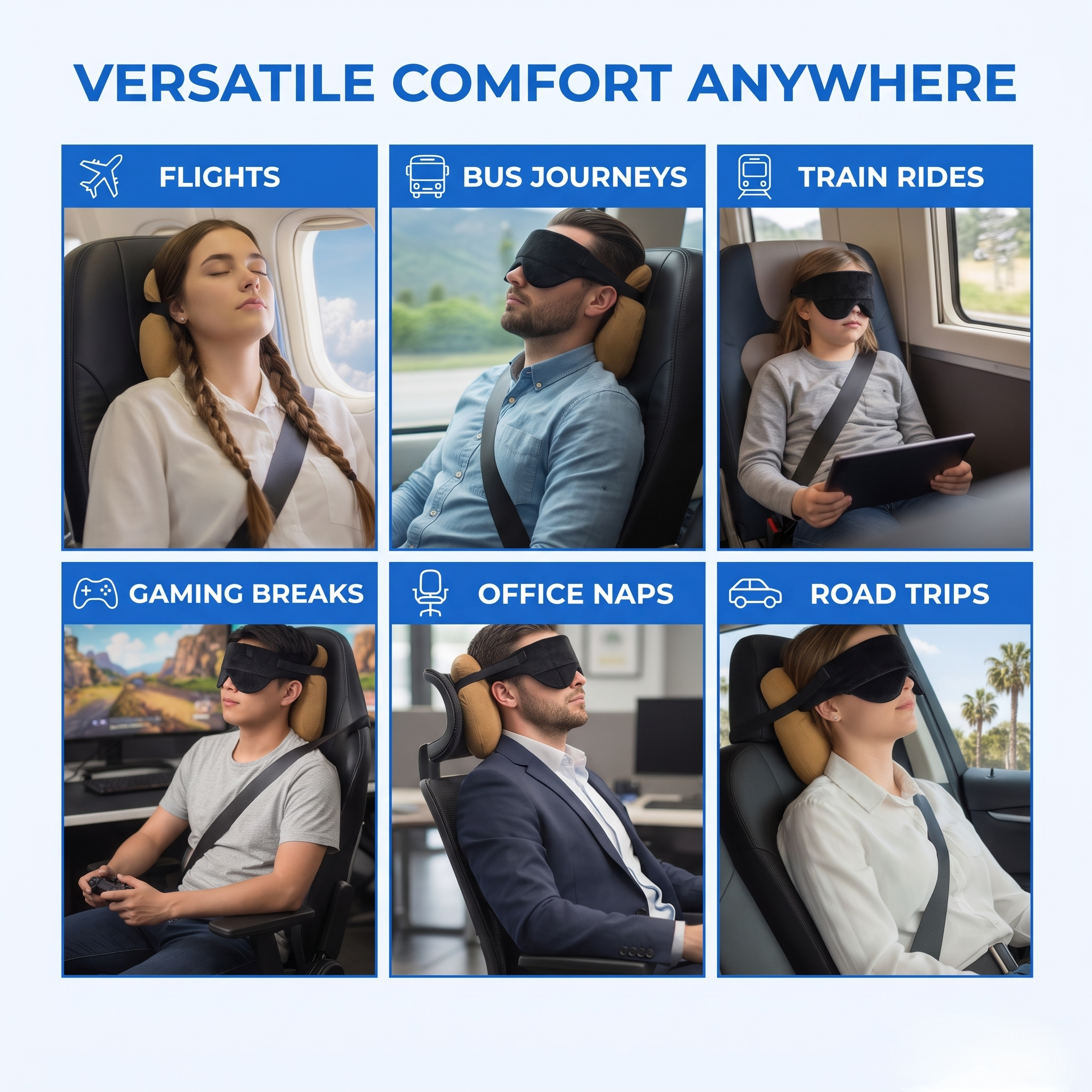 Slumblr® Universal Travel Pillow