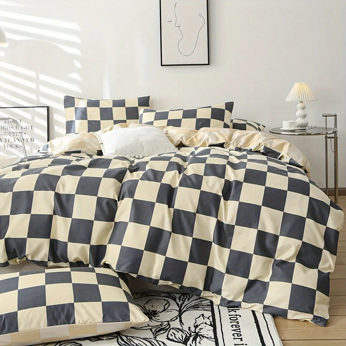 Slumblr® Checkered Bedding Set Slumblr