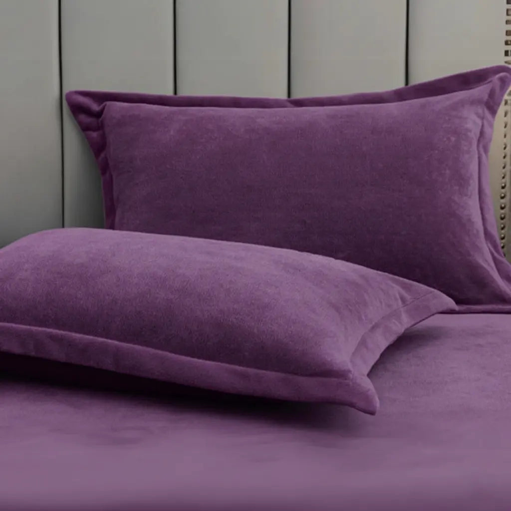 Slumblr® Coral Fleece Winter Pillowcase (2pcs) Slumblr