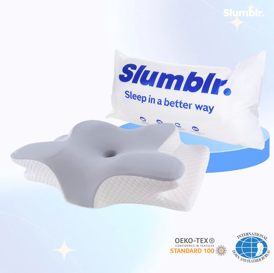 Slumblr® Contour Pillows 2.0: Elevated & Enhanced Thickness - Slumblr