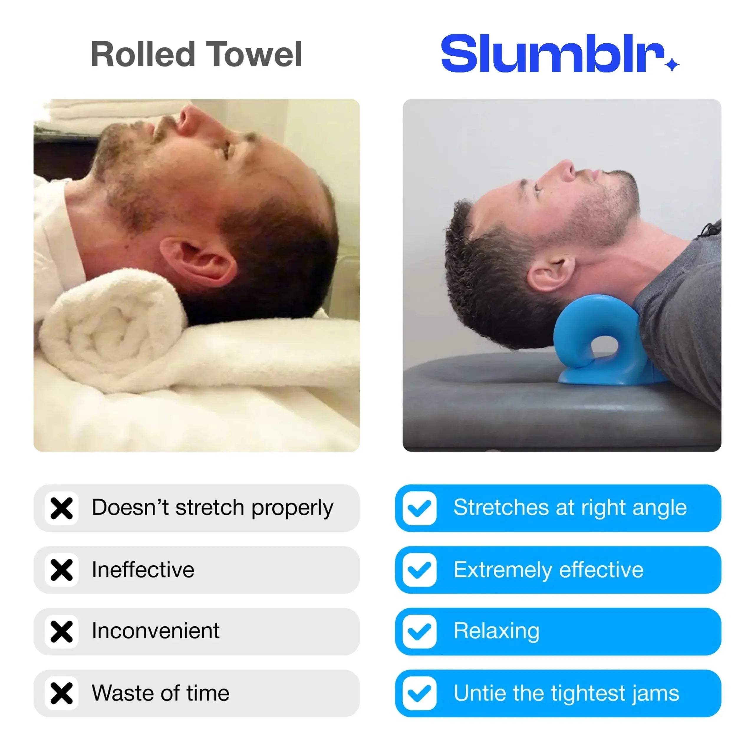 Slumblr® C-Shaped Orthopedic Pillow Slumblr