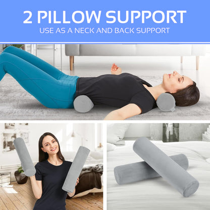 Slumblr® Neck Roll Bolster Pillow