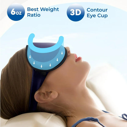 Slumblr® Cooling Gel Sleep Mask with 3D Contoured Eye Design