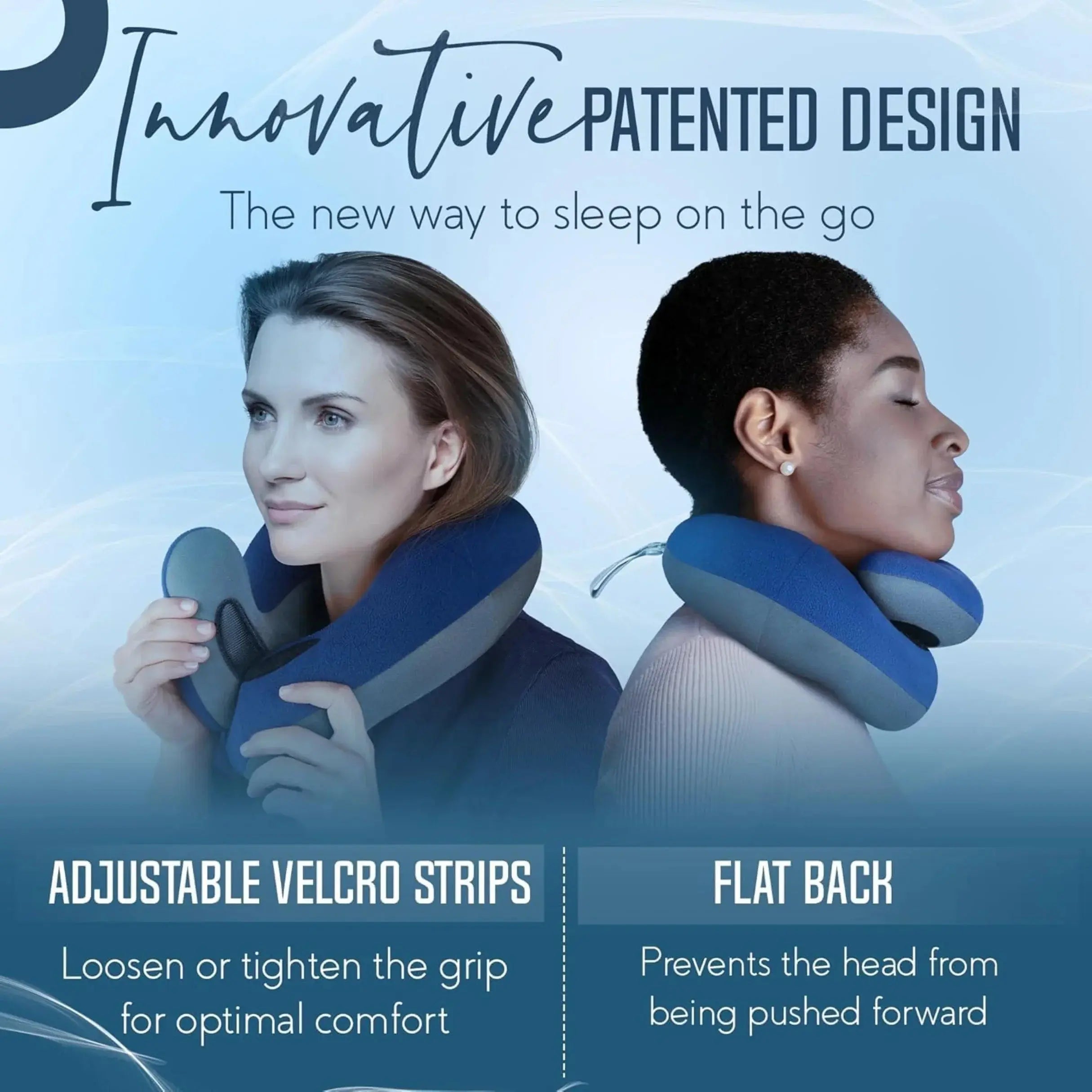 Slumblr® Double-Support Travel Neck Pillow Slumblr