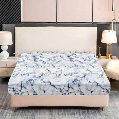 Slumblr® 3-Piece Marble Print Fitted Sheet
