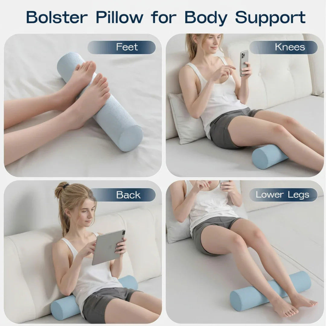 Slumblr® Memory Foam Support Roll Pillow