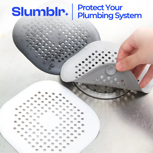 Slumblr® Hair Drain Catcher Silicone Cover Pack (3Pcs)