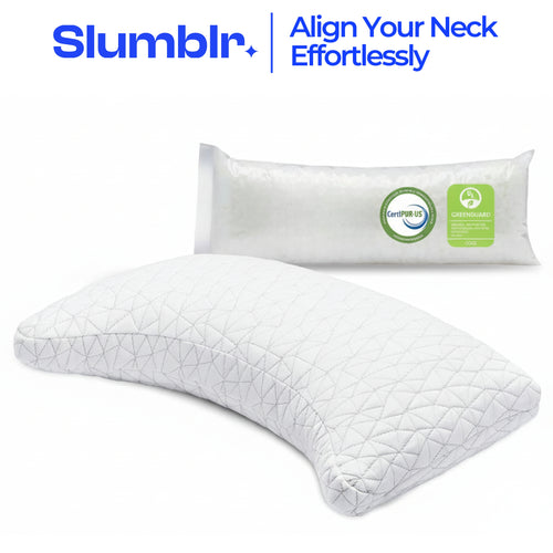 Slumblr® Shredded Memory Foam Adjustable Pillow