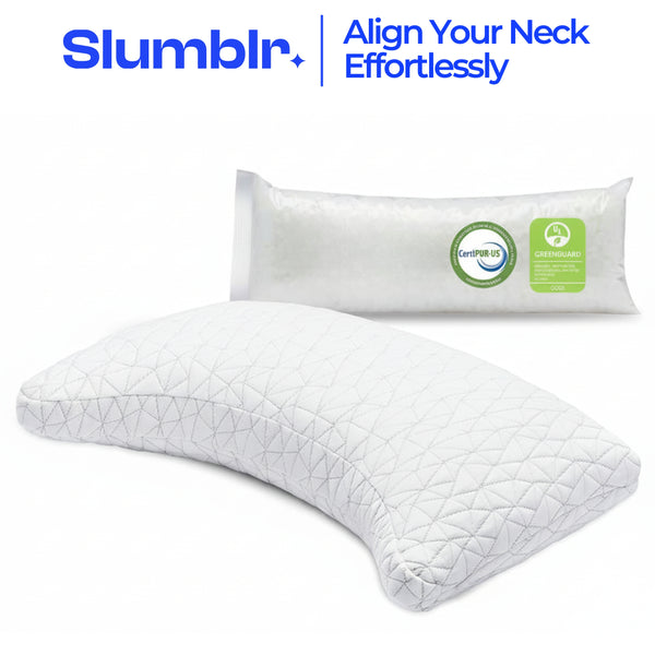 Slumblr® Shredded Memory Foam Adjustable Pillow
