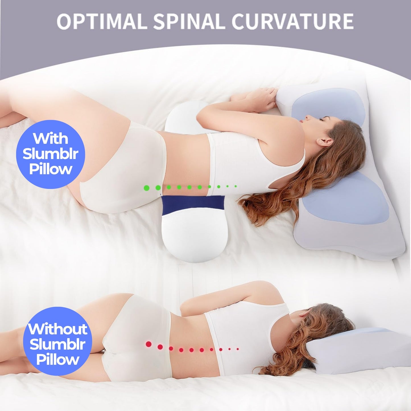 Slumblr® Lumbar Supportive Cushion