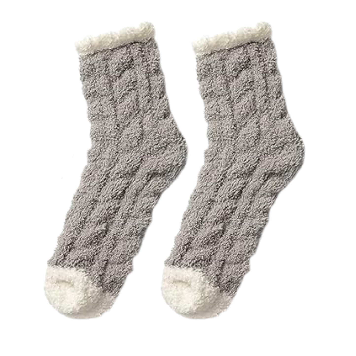 Slumblr® Fuzzy Thermal Socks Set (2 Pairs)