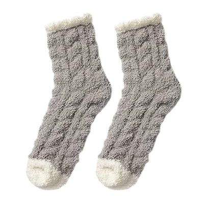 Slumblr® Fuzzy Thermal Socks Set (2 Pairs)