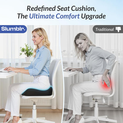 Slumblr® U-Shaped Memory Foam Travel Cushion