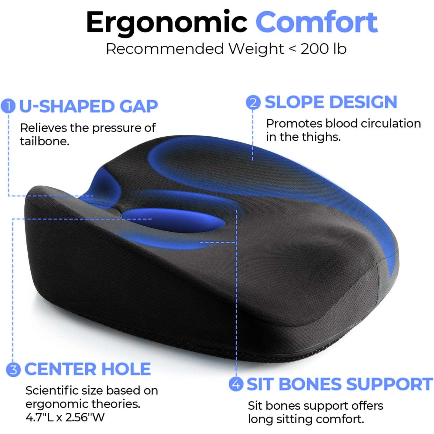 Slumblr® Innovative Donut Cushion