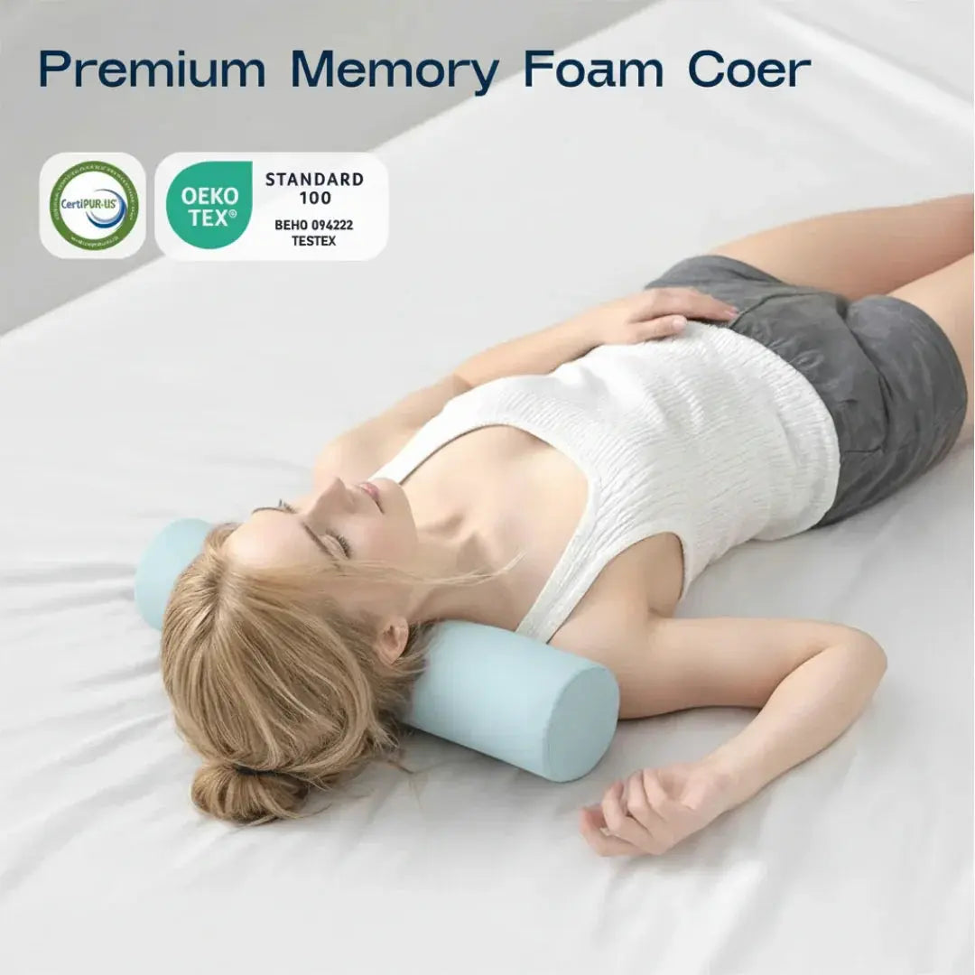 Slumblr® Memory Foam Support Roll Pillow Slumblr
