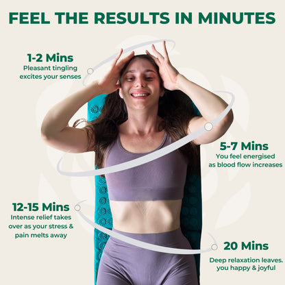 Slumblr® Acupressure Relaxation Mat and Pillow Set