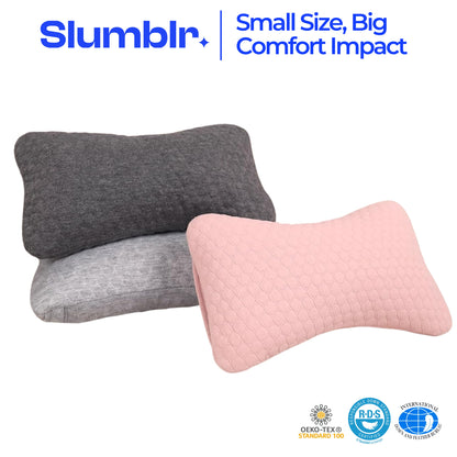 Slumblr® Mini Travel Comfort Pillow (2 Pcs)