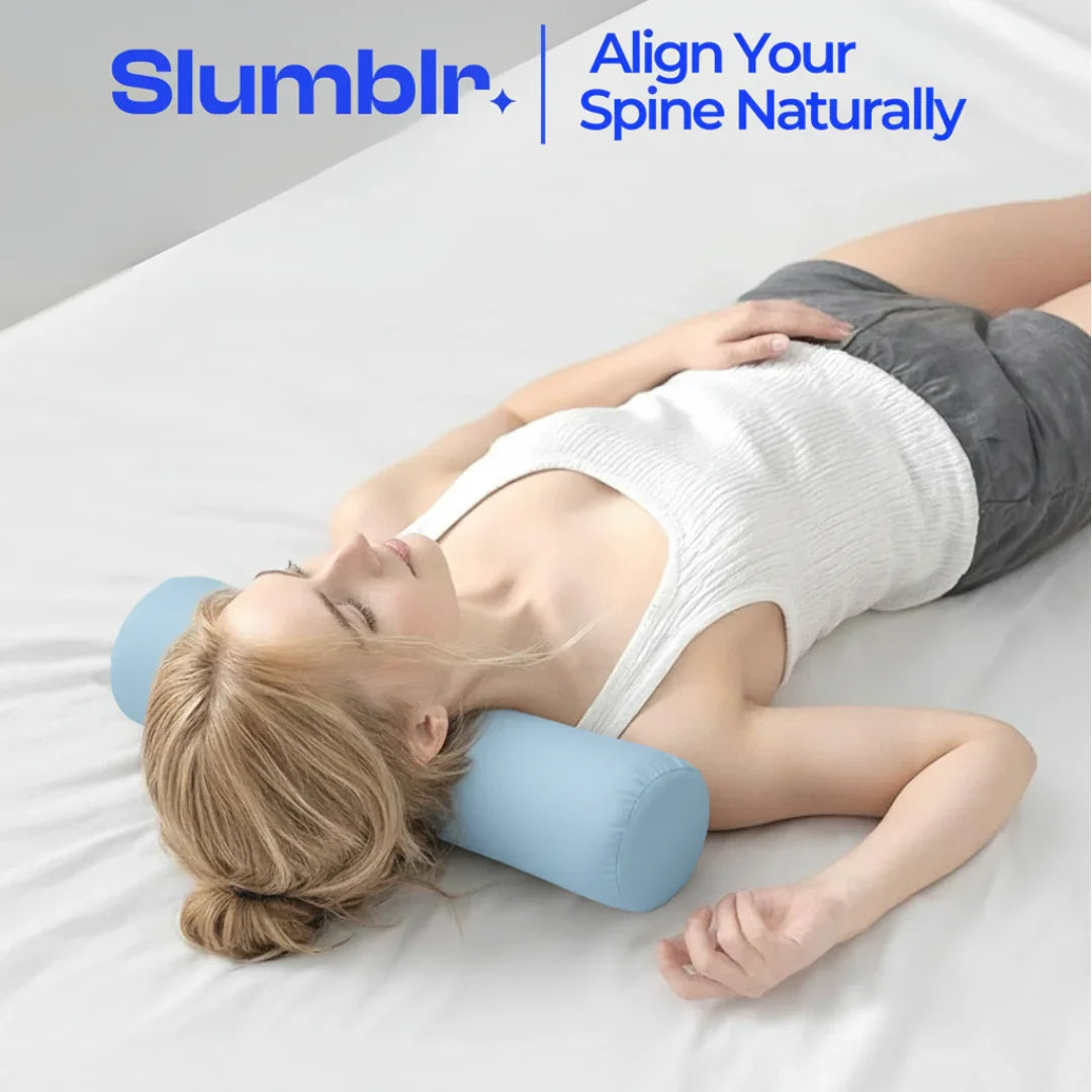 Slumblr® Memory Foam Support Roll Pillow