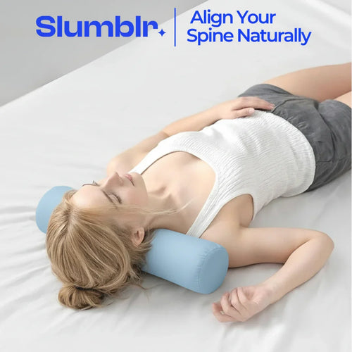 Slumblr® Memory Foam Support Roll Pillow