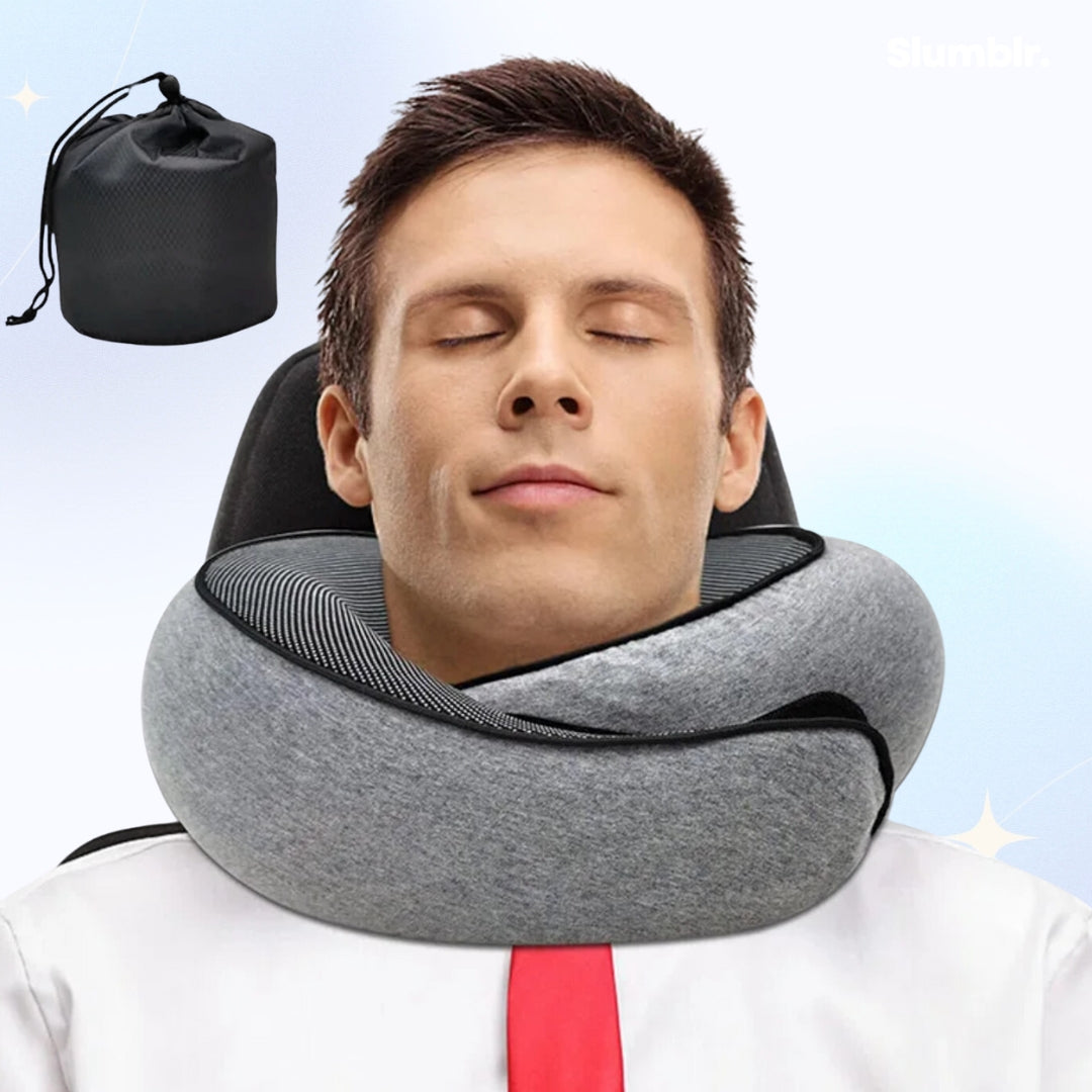 Slumblr® Travel Neck Pillow Memory Foam - Slumblr