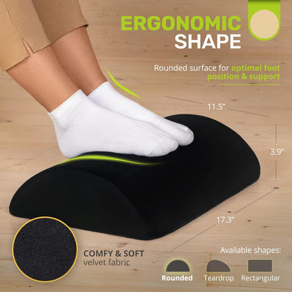 Slumblr® Adjustable Under-Desk Comfort Rest Cushion