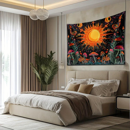 Slumblr® Star & Moon Embroidered Constellation Tapestry