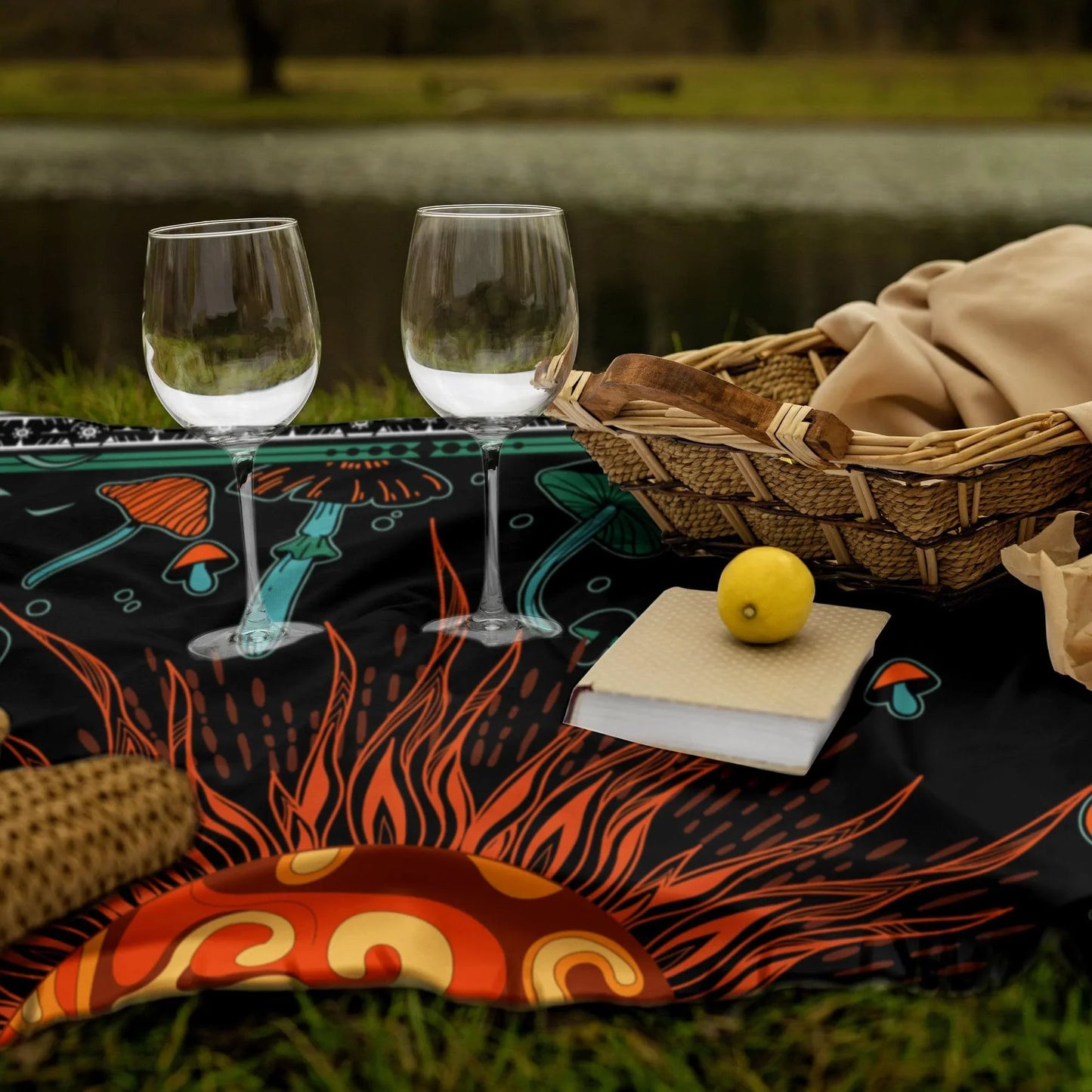 Slumblr® Star & Moon Embroidered Constellation Tapestry