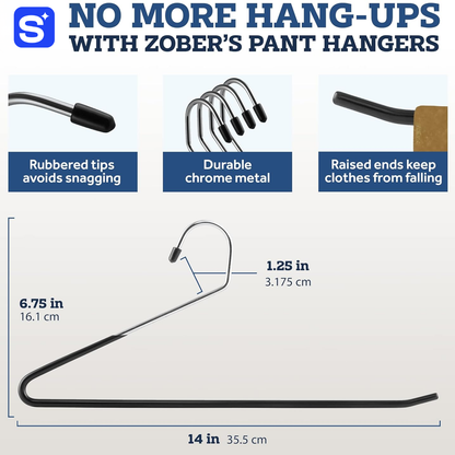 Slumblr® Z Shaped Hangers Set (10pcs)