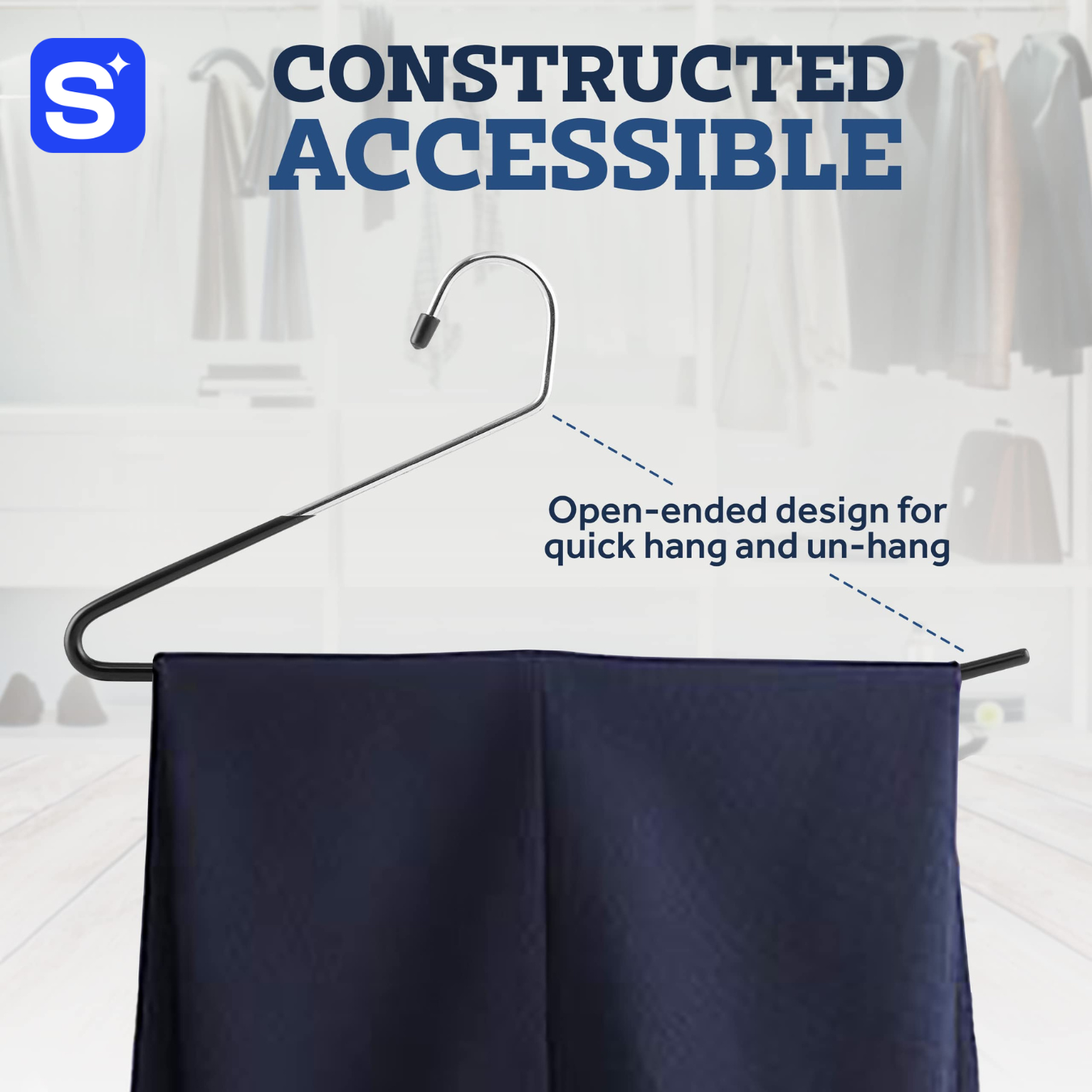 Slumblr® Z Shaped Hangers Set (10pcs)