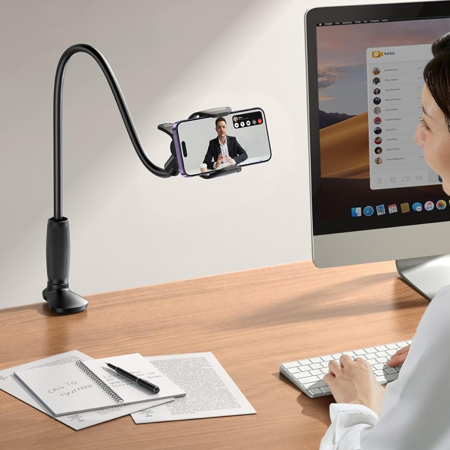 Slumblr® Gooseneck Phone Holder