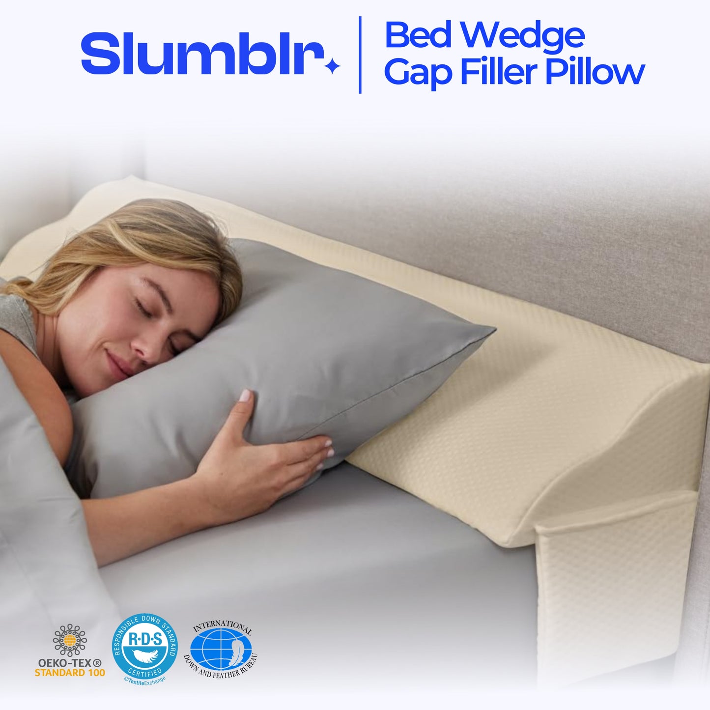 Slumblr® Bed Wedge Pillow