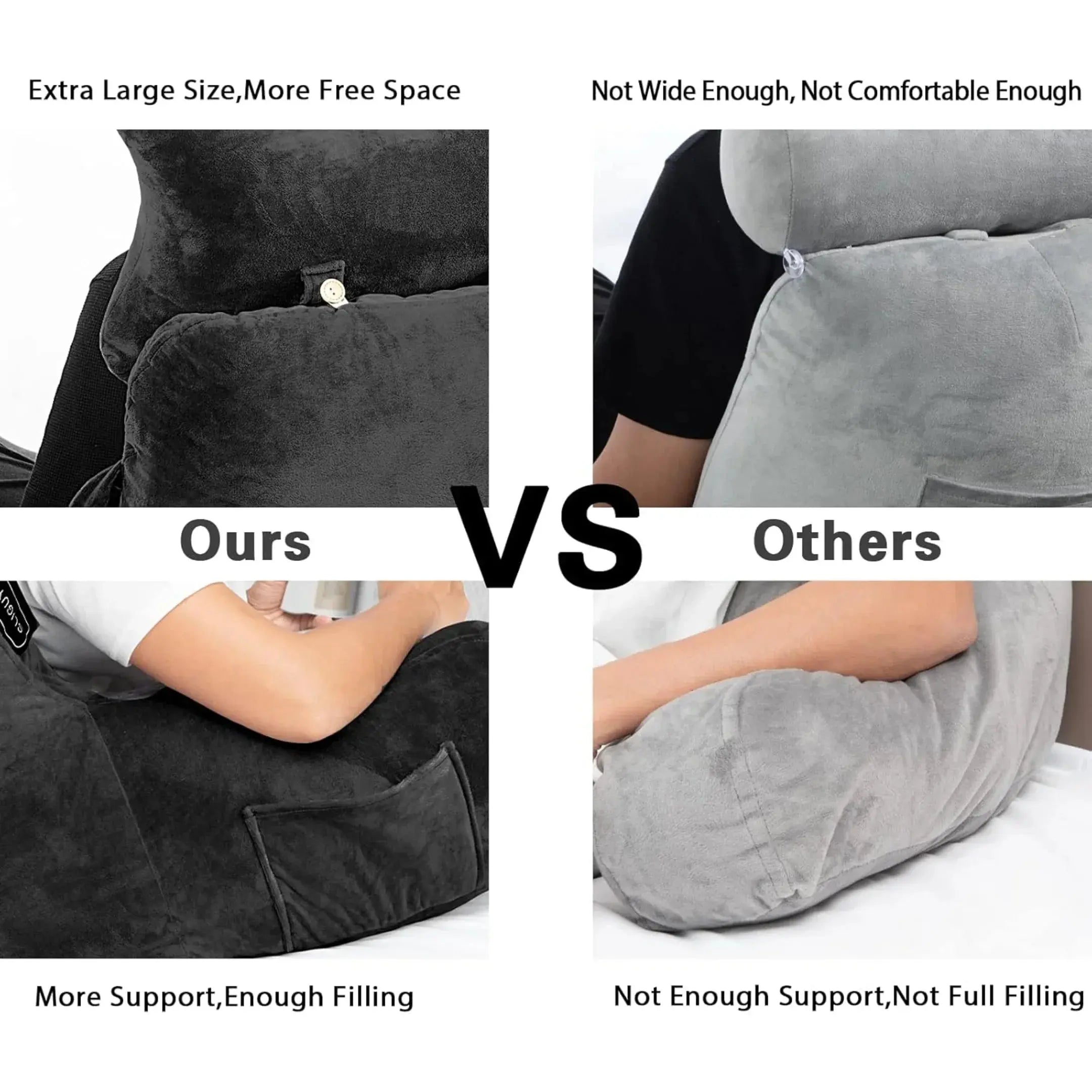 Slumblr® Reading Bed Pillow Slumblr