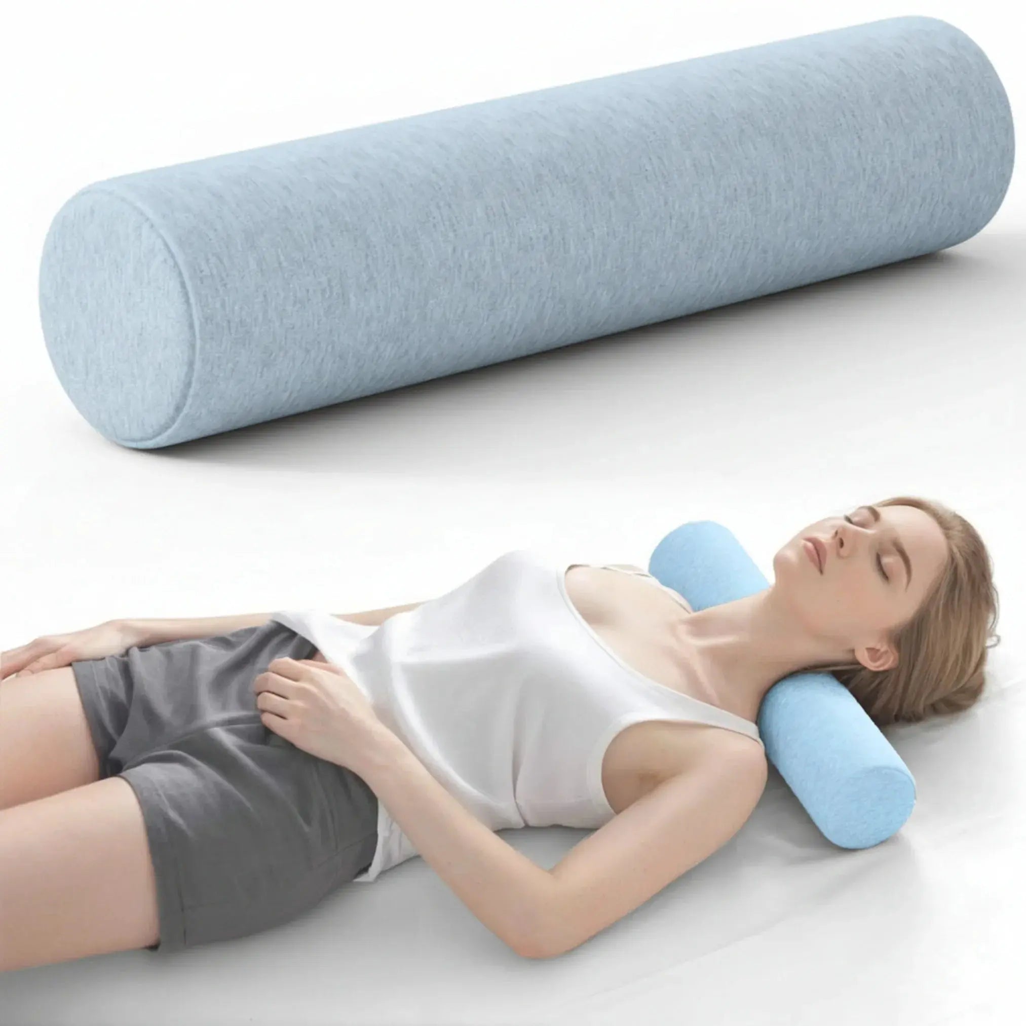 Slumblr® Memory Foam Support Roll Pillow Slumblr