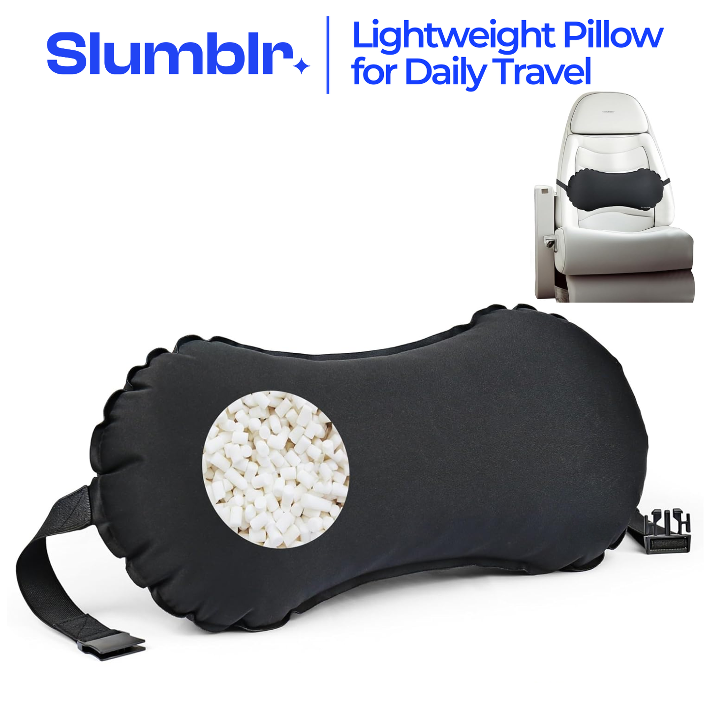 Slumblr® Lumbar Pillow Inflatable Support