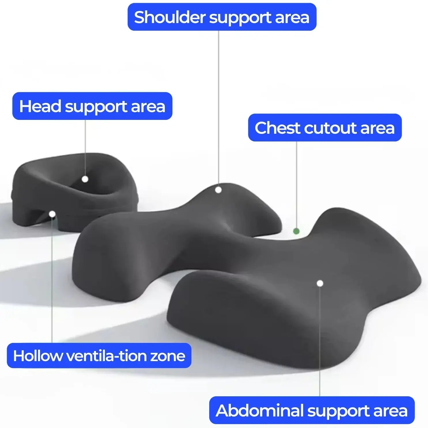 Slumblr® Massage Face Cradle Pillow Set Slumblr