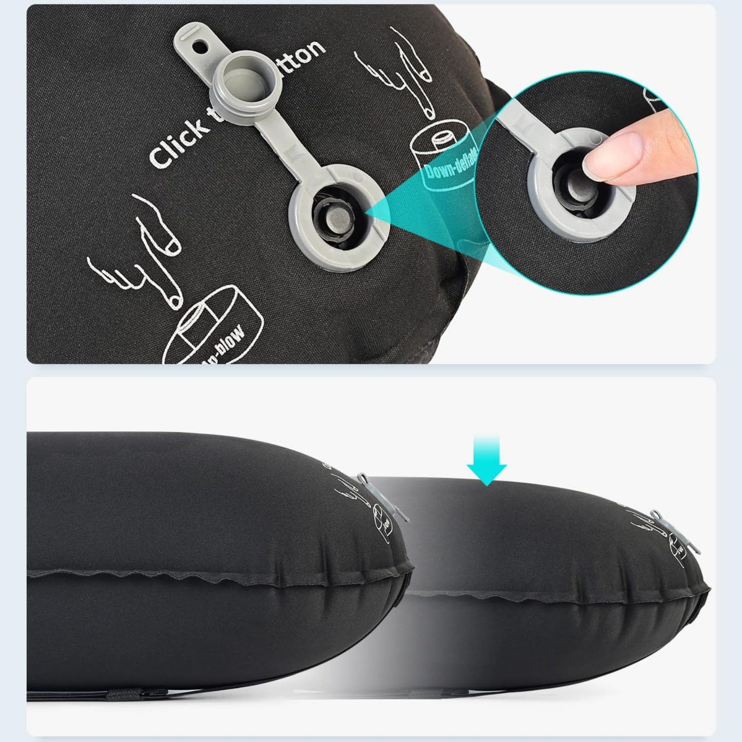 Slumblr® Lumbar Pillow Inflatable Support