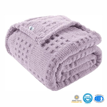 Slumblr® Soft Throw Blanket for Couch or Bed – Lightweight Fleece Boho Blanket