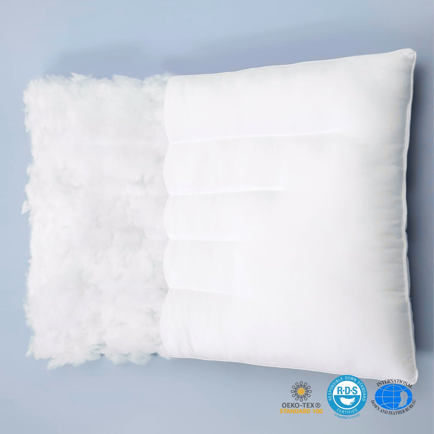 Slumblr® Pure Cotton Low Loft Pillow
