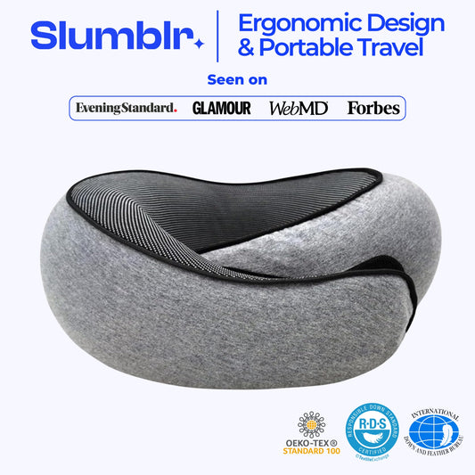 Slumblr® Travel Neck Pillow Memory Foam