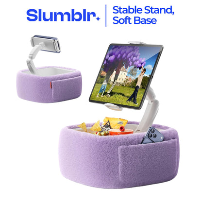 Slumblr® Ultra Fluffy Tablet & Kindle Pillow Stand