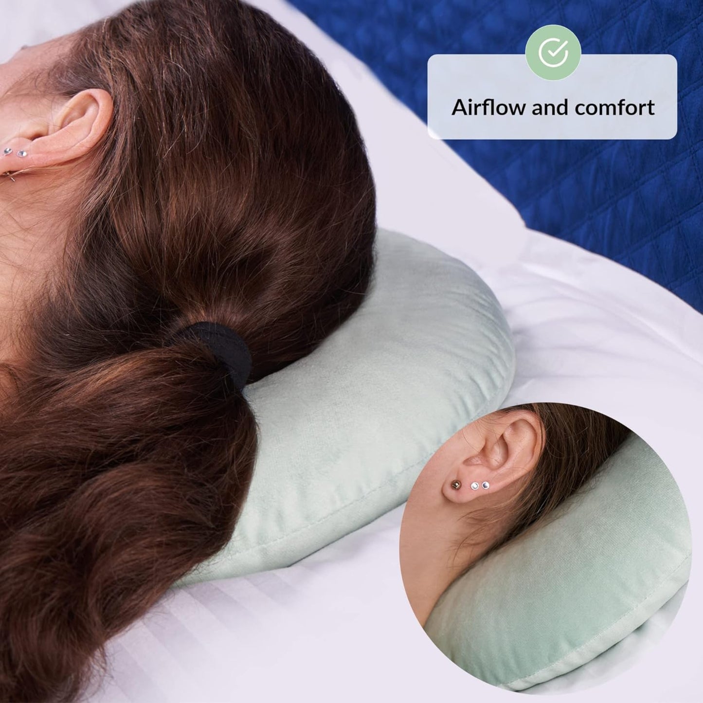 Slumblr® Cotton Adjustable Ear Pillow