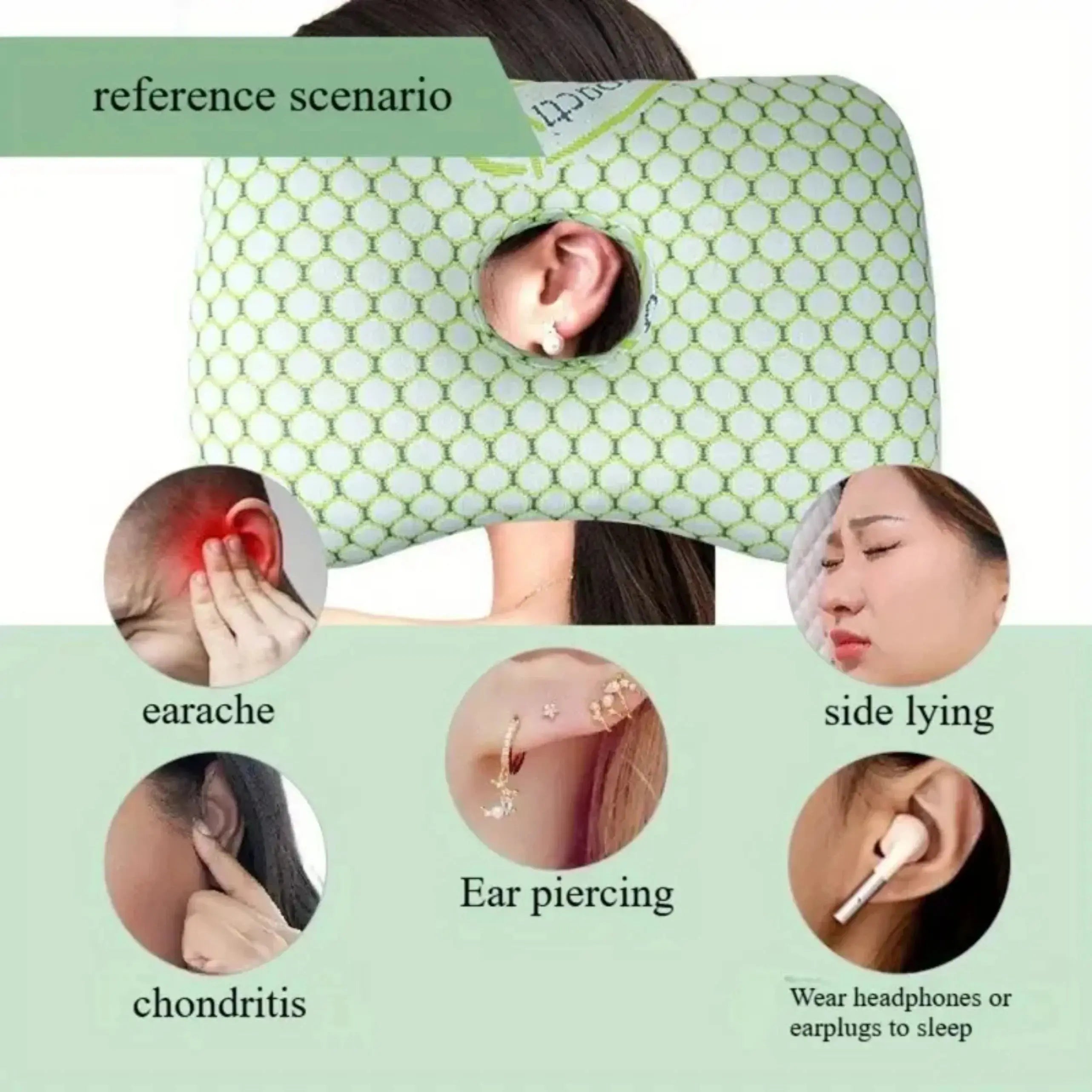 Slumblr® Ear Piercing O-Shaped Pillow Slumblr