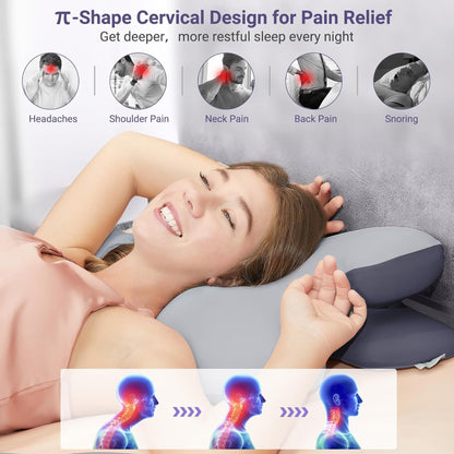 Slumblr®  Memory Foam Horn Pillow