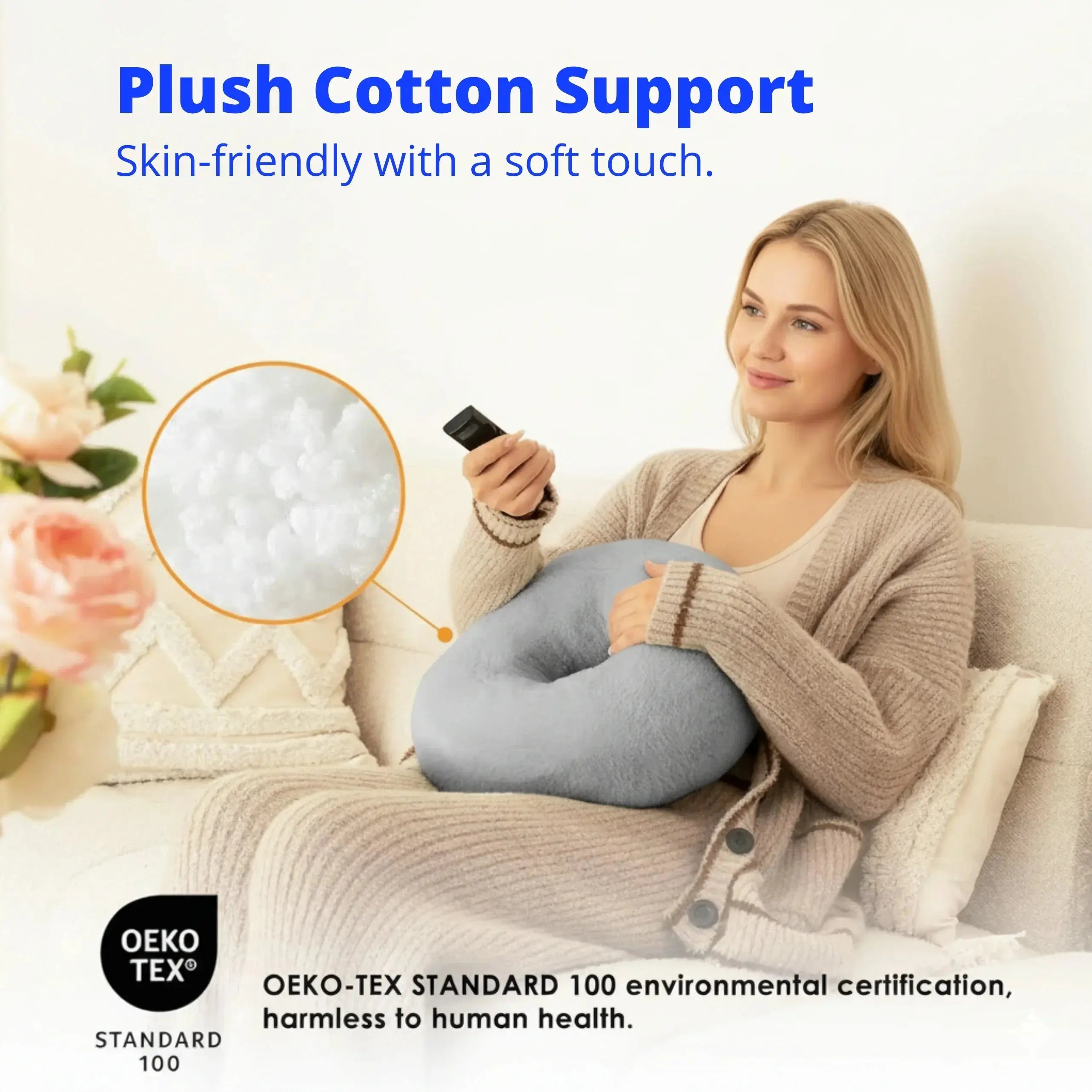 Slumblr® Plush Adjustable Device Pillow Stand Slumblr